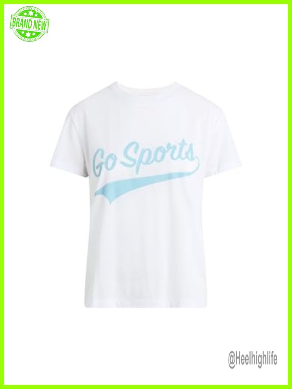 Favorite Daughter Go Sports Tee Crew Neck Short Sleeve Classic Fit